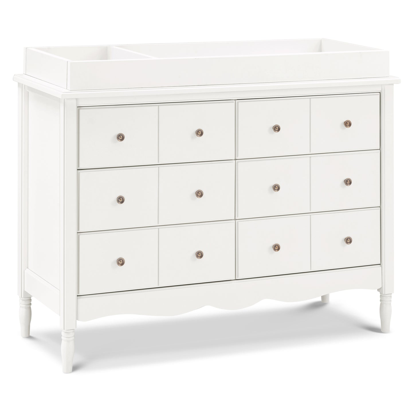 M7116RW,Namesake,Liberty 6-Drawer Assembled Dresser in Warm White