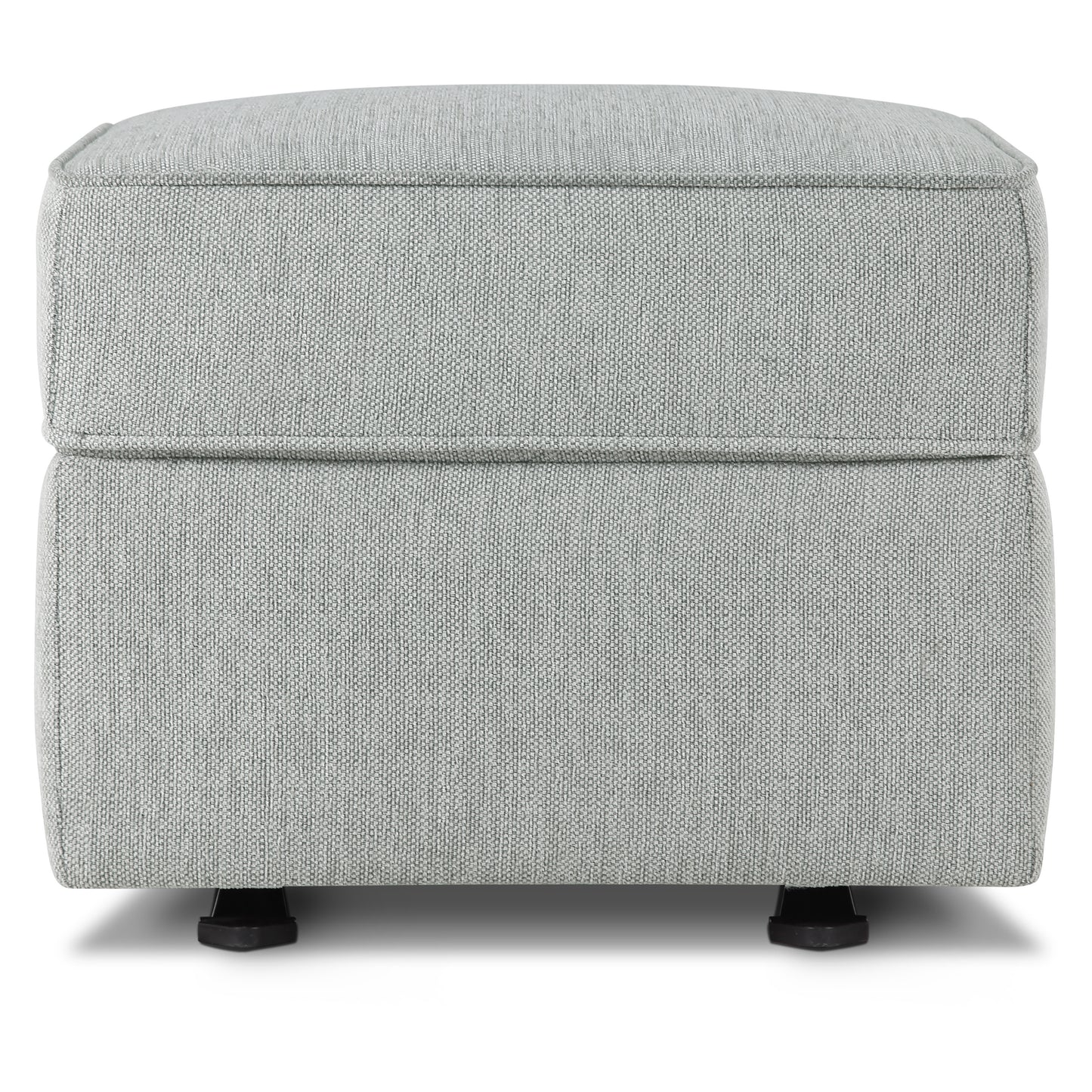 M17285FWLG,Namesake,Willa/Alden Gliding Ottoman in Feathered Grey Weave