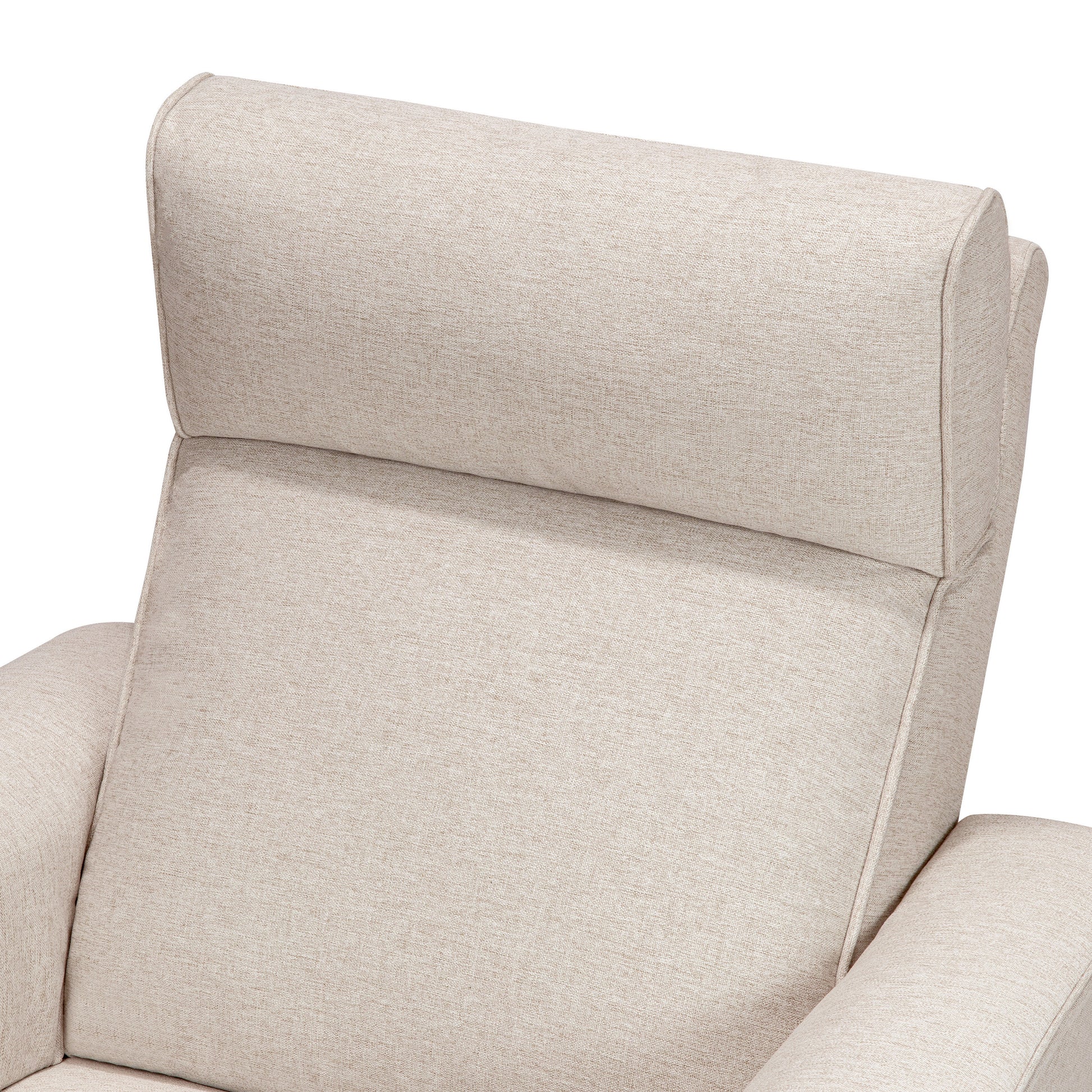 M17182PBEW,Namesake,Willa Pro Power Glider Recliner w/ Power Lumbar in Performance Beach Eco-Weave