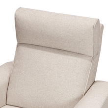 M17182PBEW,Namesake,Willa Pro Power Glider Recliner w/ Power Lumbar in Performance Beach Eco-Weave