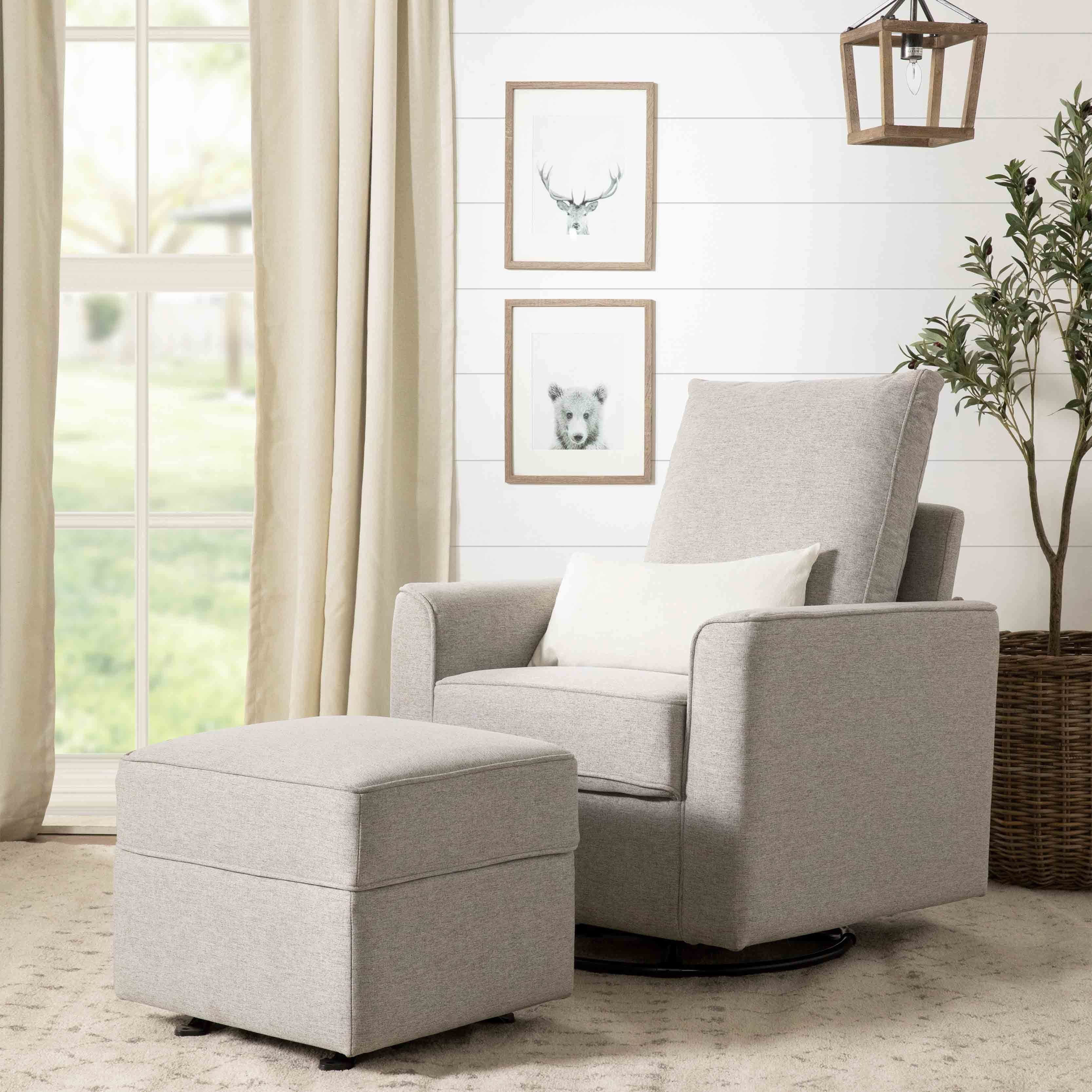 Million dollar baby alden swivel glider in feather grey online