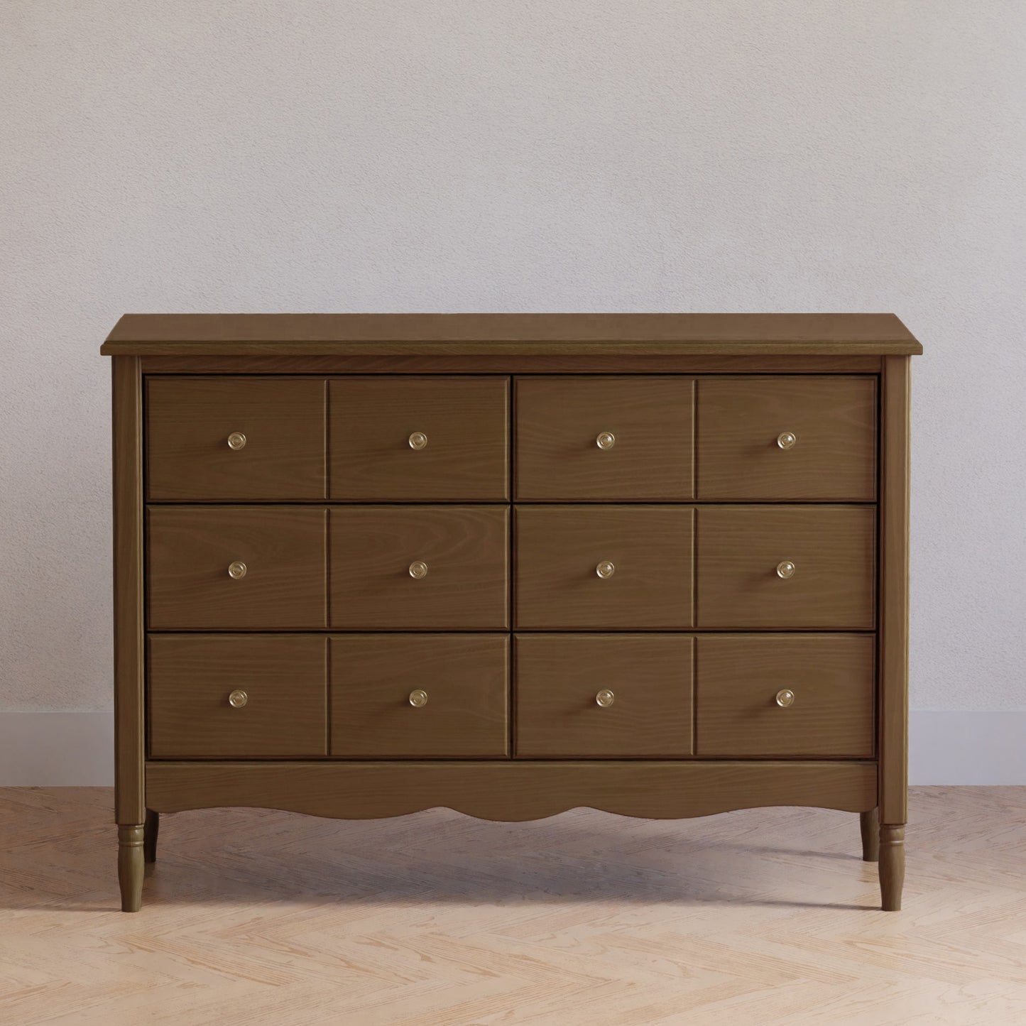 M7116NL,Namesake,Liberty 6-Drawer Assembled Dresser in Natural Walnut
