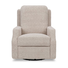 M22287EGS,Namesake,Crewe Recliner and Swivel Glider in Earl Grey Shearling