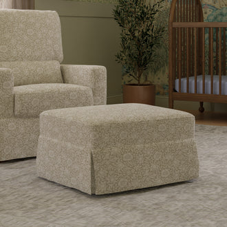 M21785MA,Namesake,Crawford Gliding Ottoman in Mallow in Ash