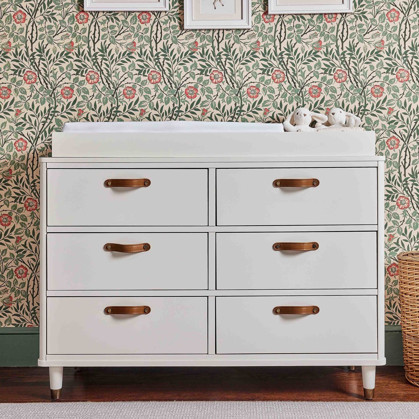 B14316RW,Namesake,Tanner 6-Drawer Dresser in Warm White