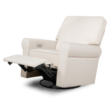 B17787PNET,Monogram by Namesake,Monroe Pillowback Power Recliner in Performance Natural Eco-Twill