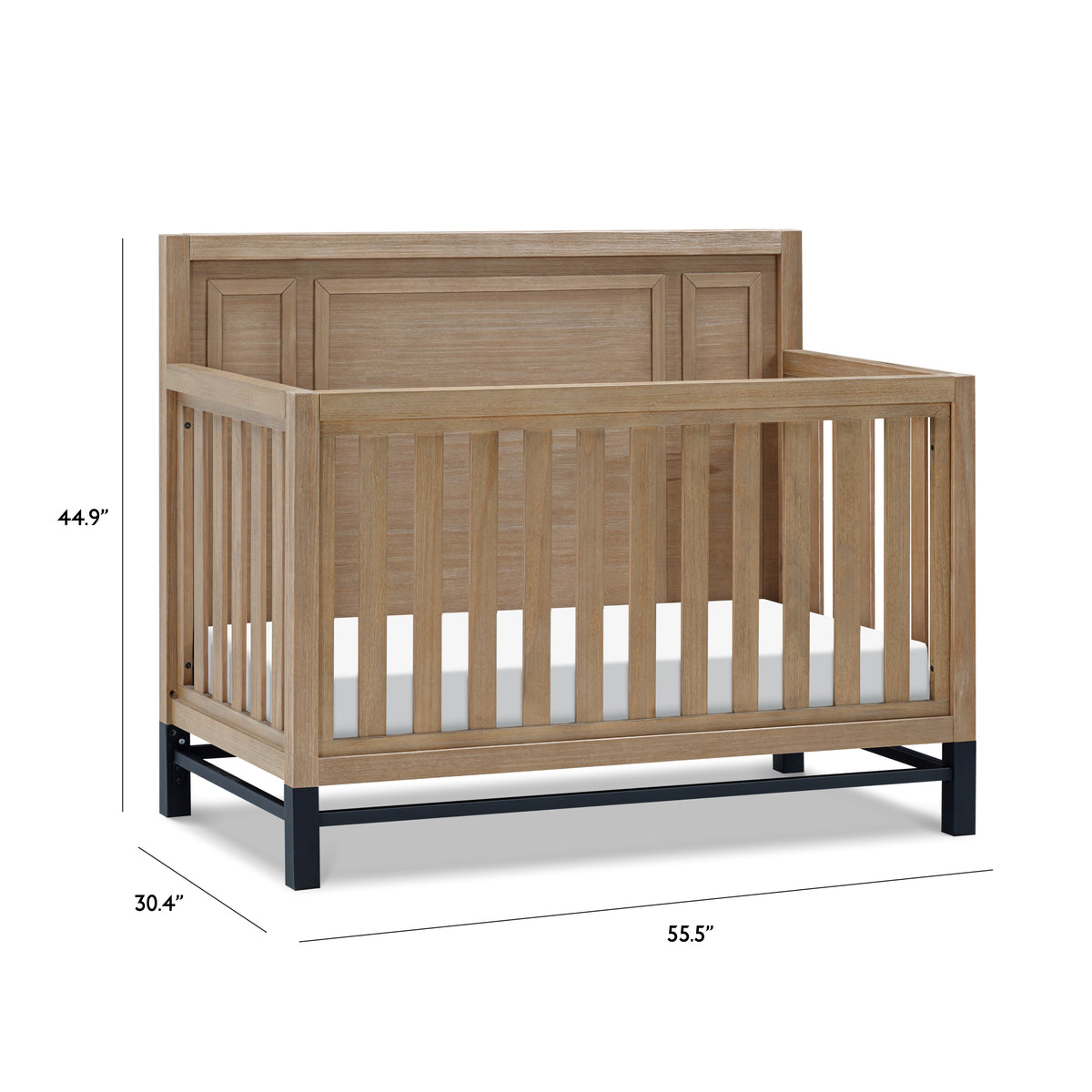 Newbern 4-in-1 Convertible Crib - dimensions