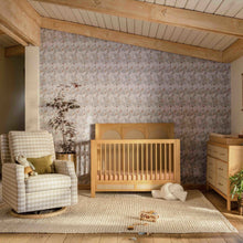 M24801HYPSEW,Namesake,Eloise 4-in-1 Convertible Crib in Honey & Performance Sand Eco-Weave