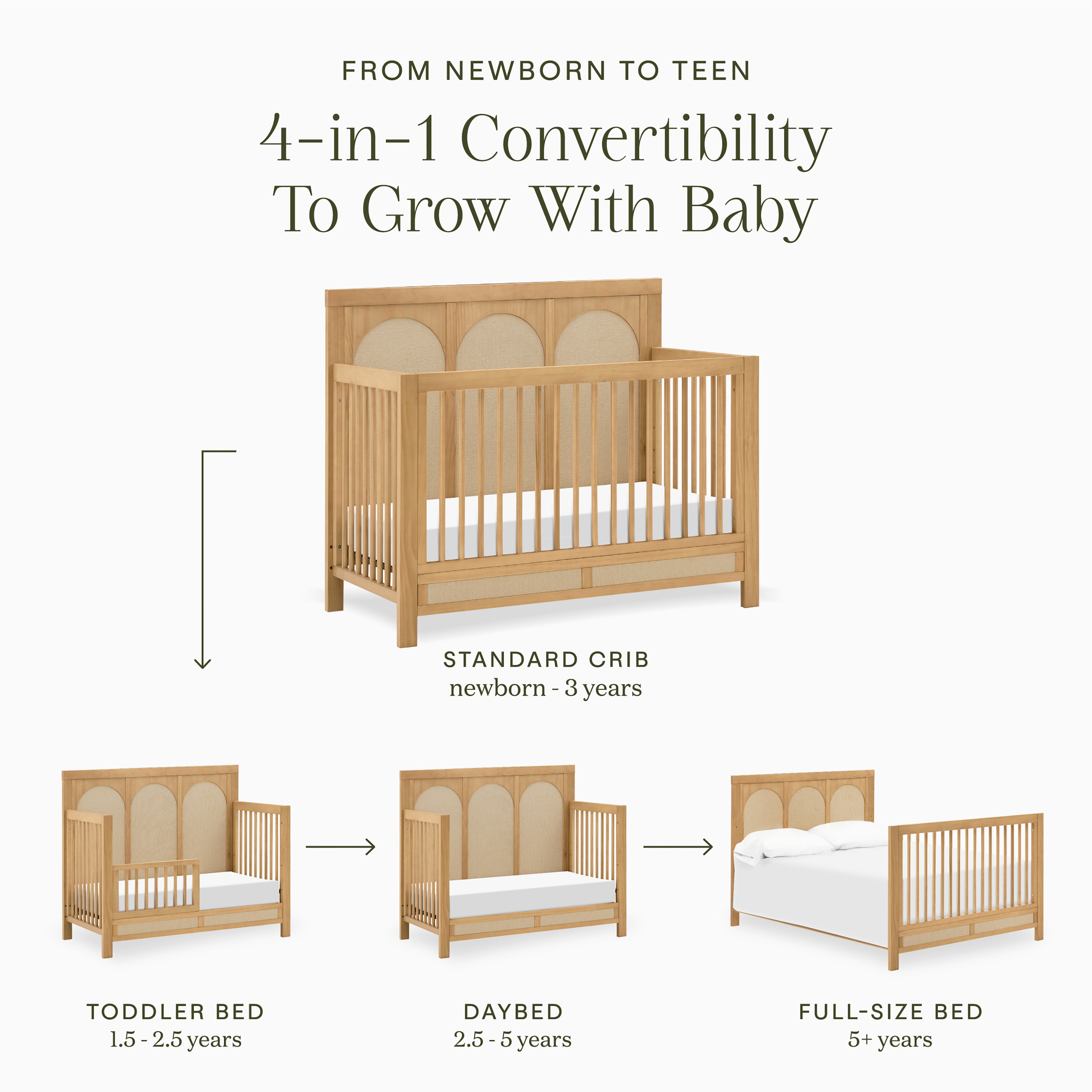 caramelbabyandchild トップス Namesake Eloise 4-in-1 Convertible Crib