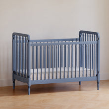 M7101CVB,Namesake,Liberty 3-in-1 Convertible Spindle Crib w/Toddler Bed Conversion Kit in Cove Blue