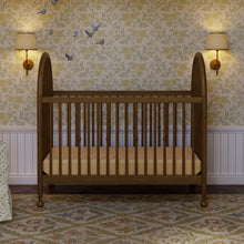 M31401NL,Namesake,Alouette 3-in-1 Convertible Spindle Crib in Natural Walnut