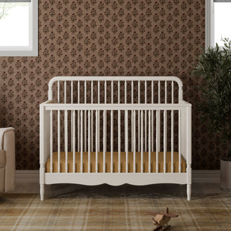 M7141RW,Namesake,Liberty 4-in-1 Convertible Spindle Crib in Warm White