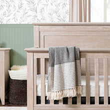 M24401SDB,Monogram by Namesake,Beckett Rustic 4-in-1 Convertible Flat Top Crib in Sandbar