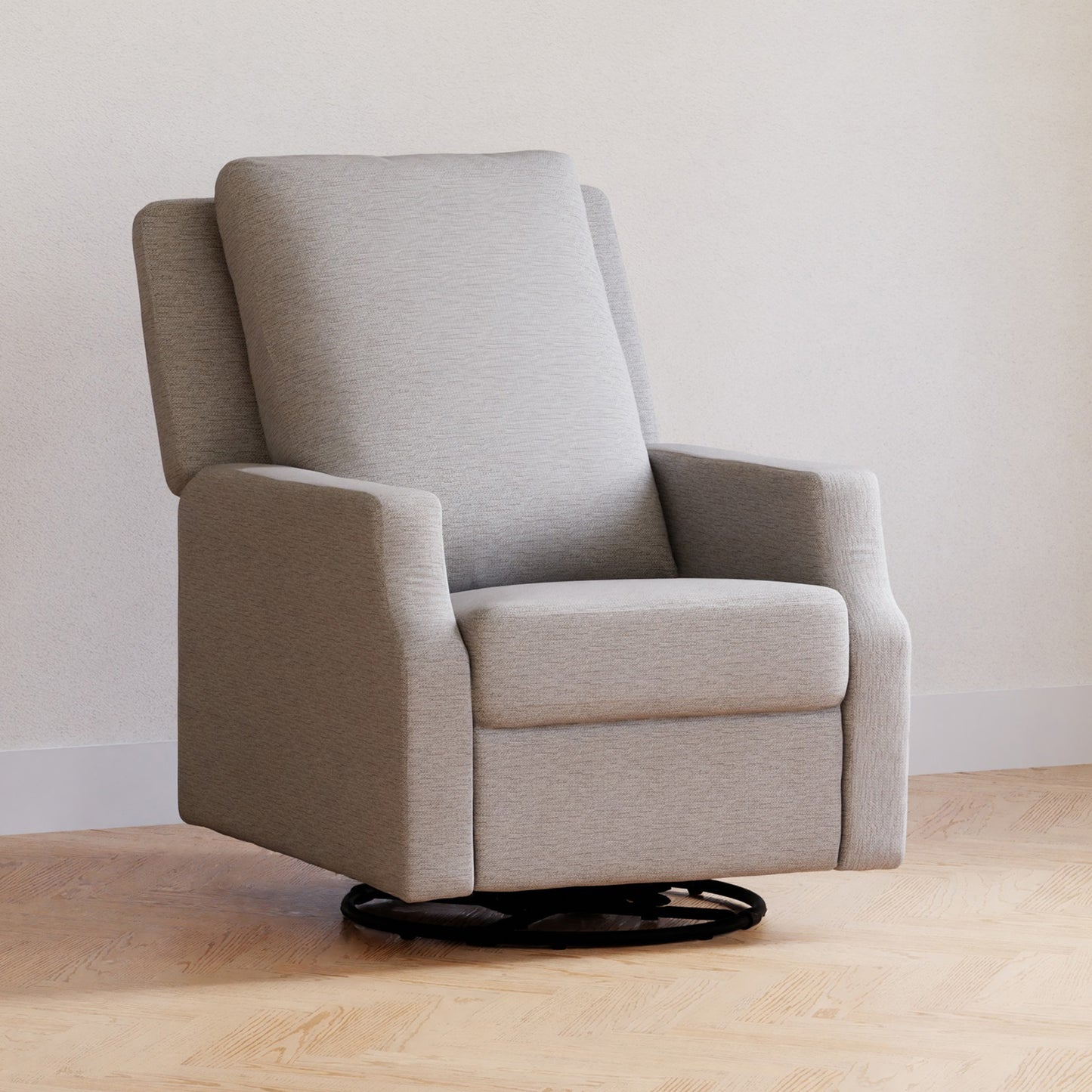 M22287PGEW,Namesake,Crewe Recliner and Swivel Glider in Performance Grey Eco-Weave