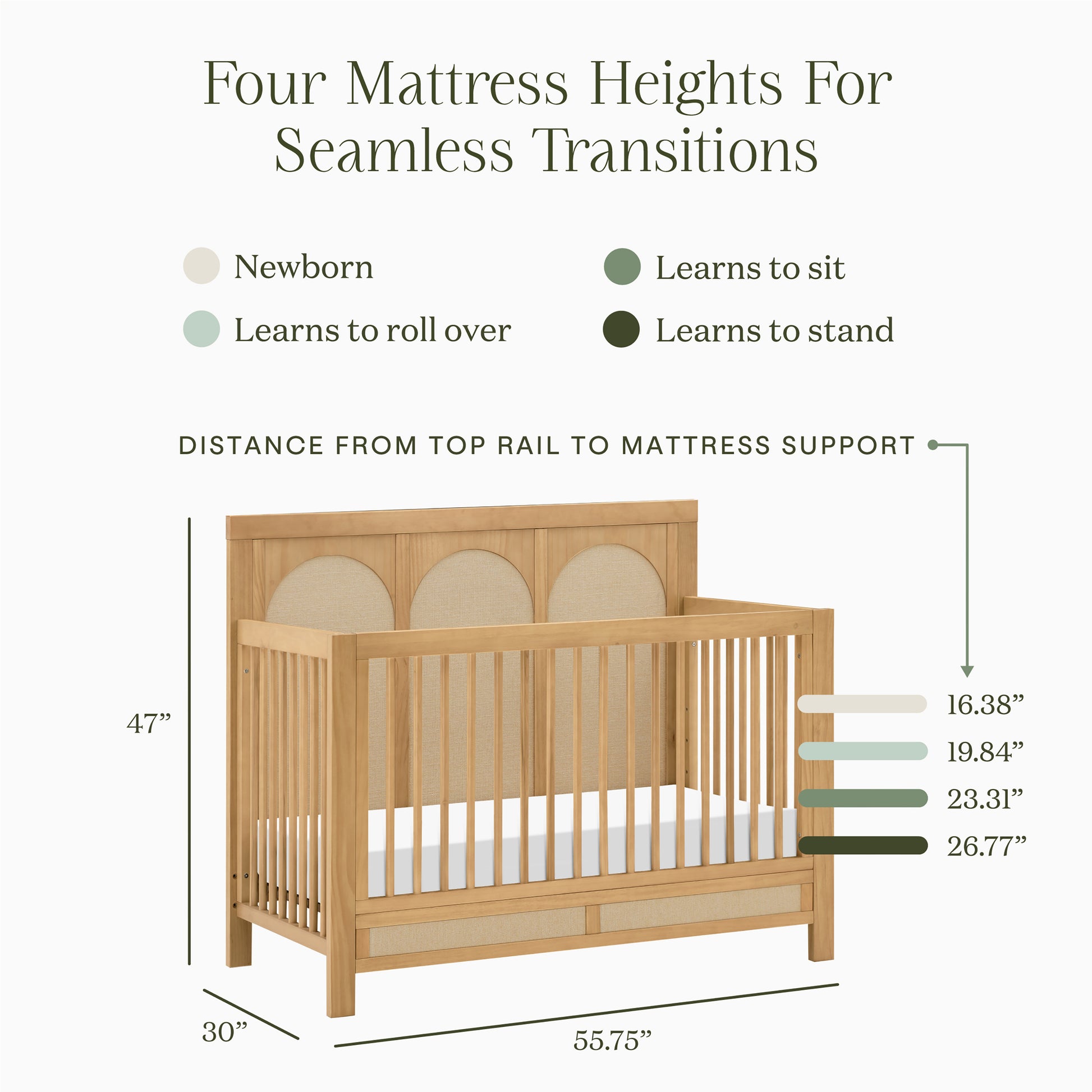 Namesake Eloise 4-in-1 Convertible Crib1