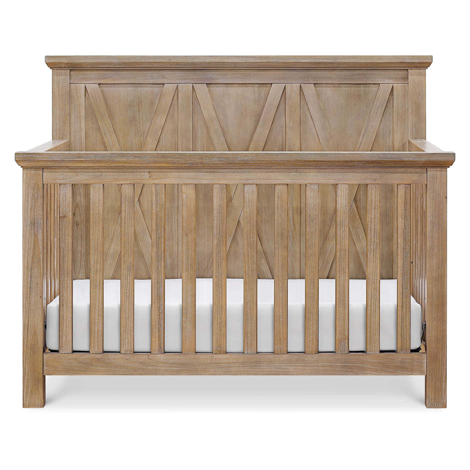 B14501DF,Emory Farmhouse 4-in-1 Convertible Crib in Driftwood