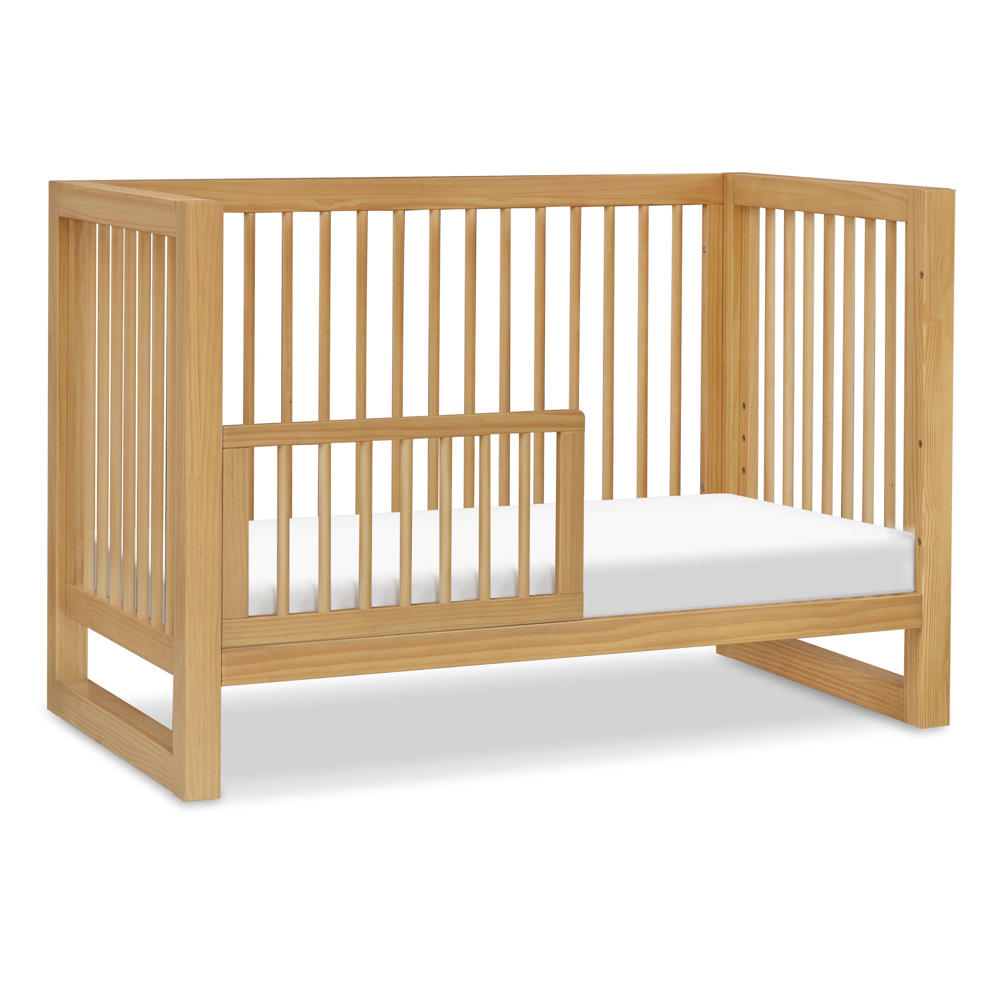 M23301HY,Namesake,Nantucket 3-in-1 Convertible Crib w/Toddler Bed Conversion Kit in Honey