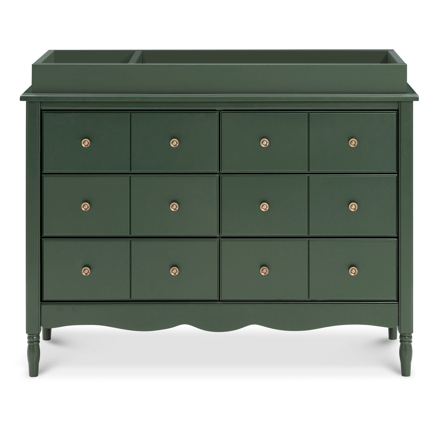 M7116FRGR,Namesake,Liberty 6-Drawer Assembled Dresser in Forest Green