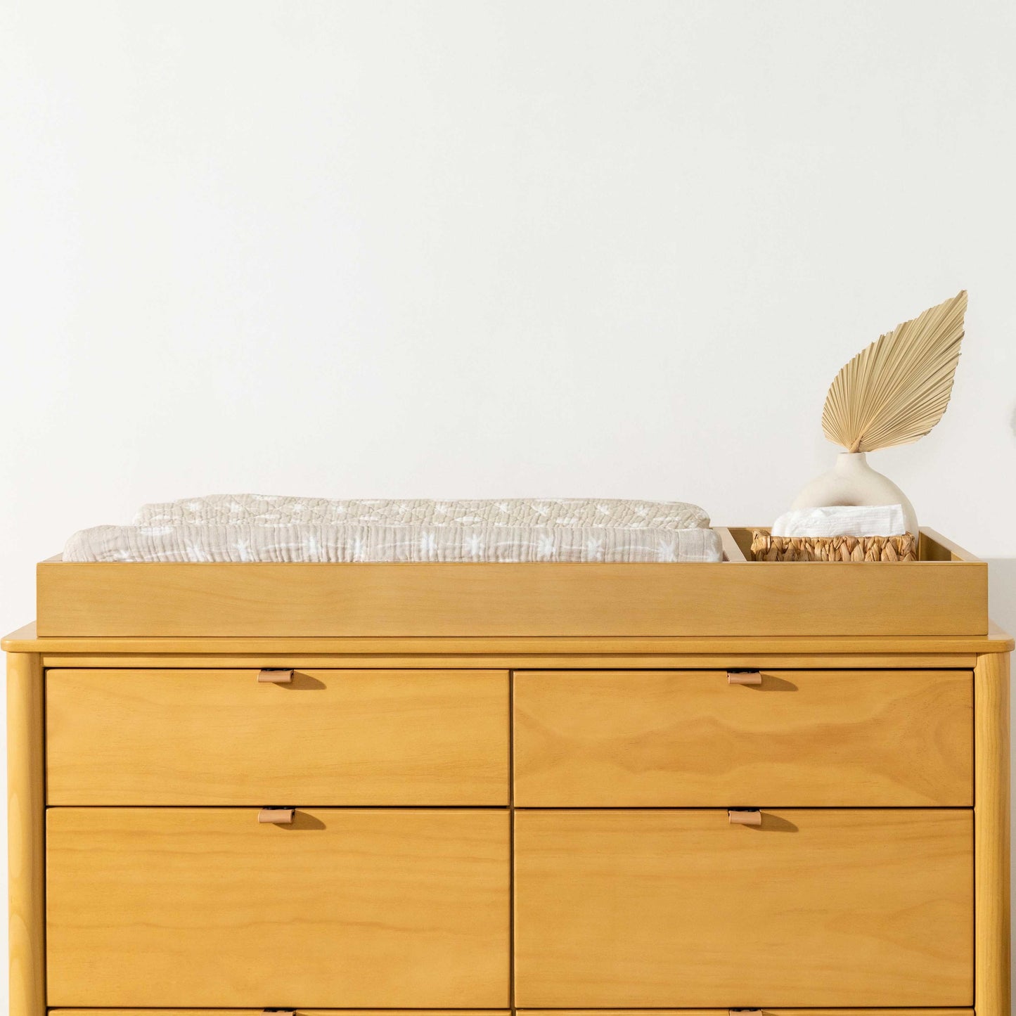 T27037,Babyletto,Beach Bum Quilted Muslin Changing Pad Cover in GOTS Certified Organic Cotton