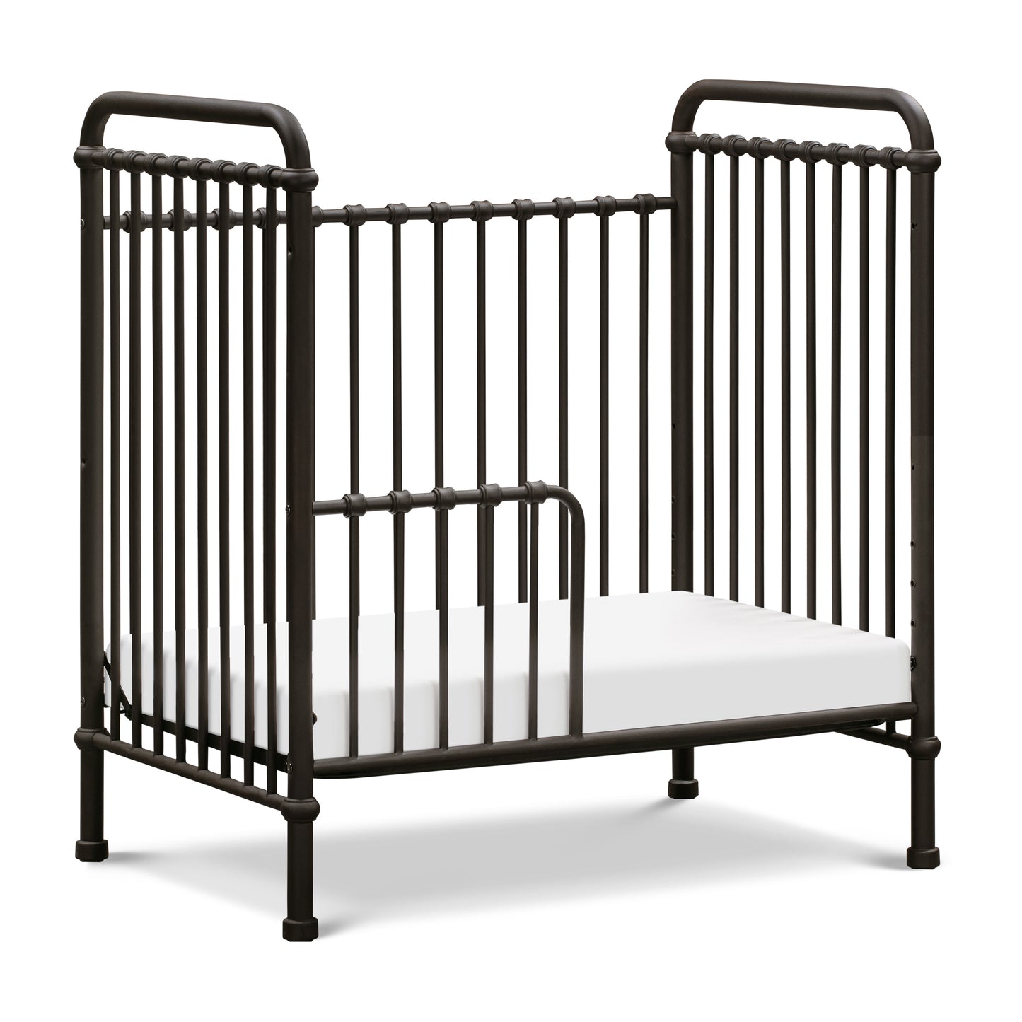 M15598UR,Namesake,Abigail 3-in-1 Convertible Mini Crib in Vintage Iron