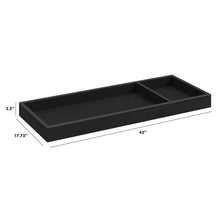 M0619AB,The MDB Family,Universal Wide Removable Changing Tray in Archival Black
