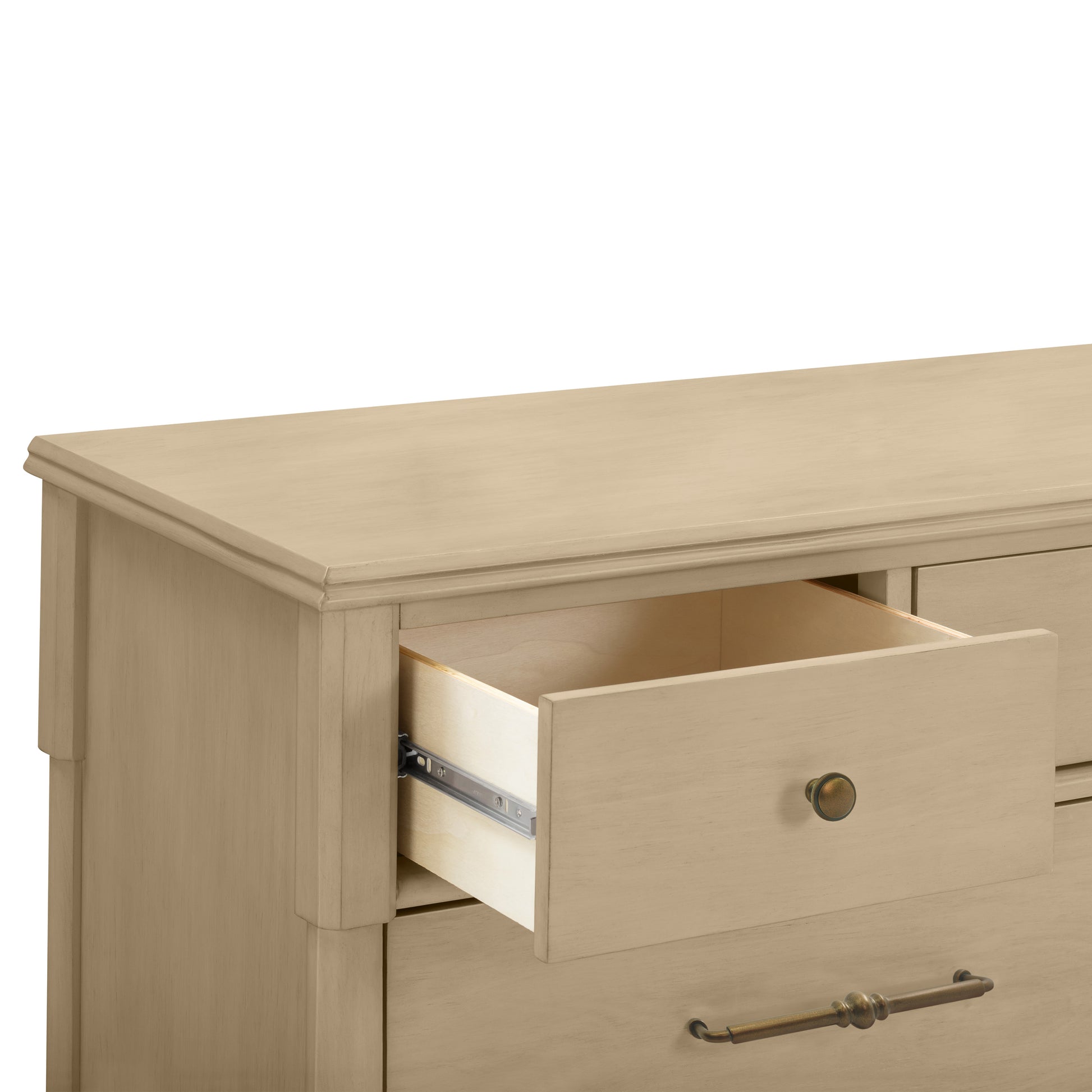 M31416WP,Namesake,Alouette 7-Drawer Assembled Dresser in Washed Pine