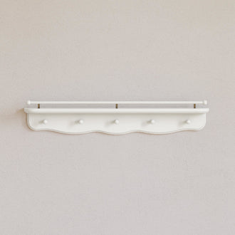 Liberty 31" Wall Shelf with Hooks