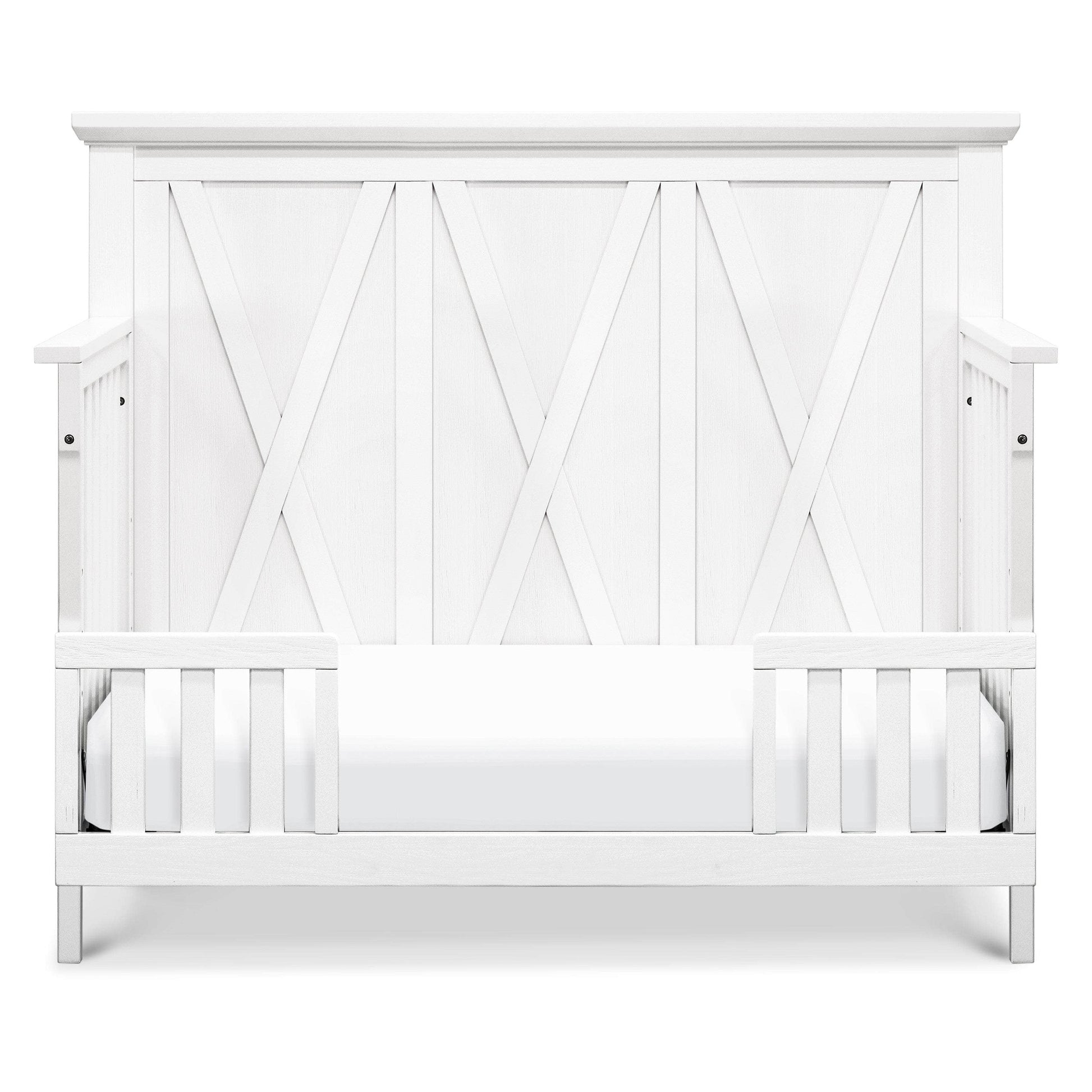 B14501LW,Emory Farmhouse 4-in-1 Convertible Crib in Linen White