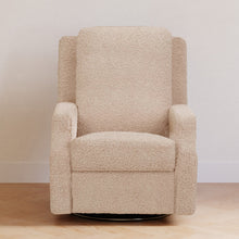 M22287CSG,Namesake,Crewe Recliner and Swivel Glider in Chai Shearling