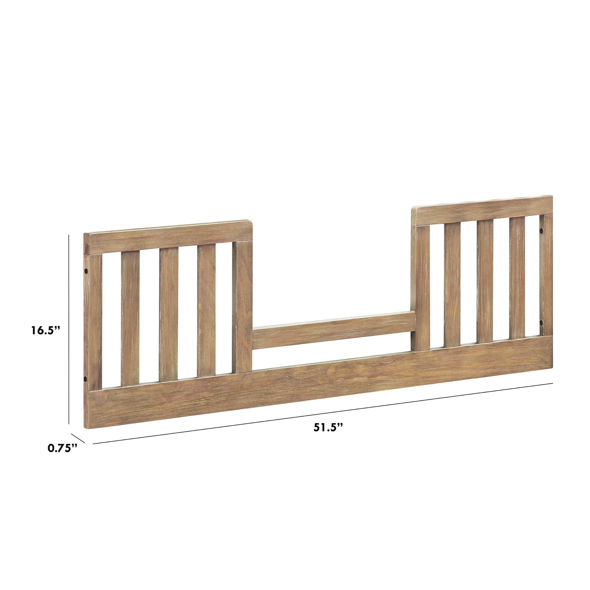 M9299DF,Toddler Bed Conversion Kit in Driftwood