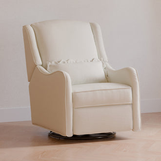 M27787PIEB,Devon Recliner and Swivel Glider in Performance Ivory Eco-Basketweave