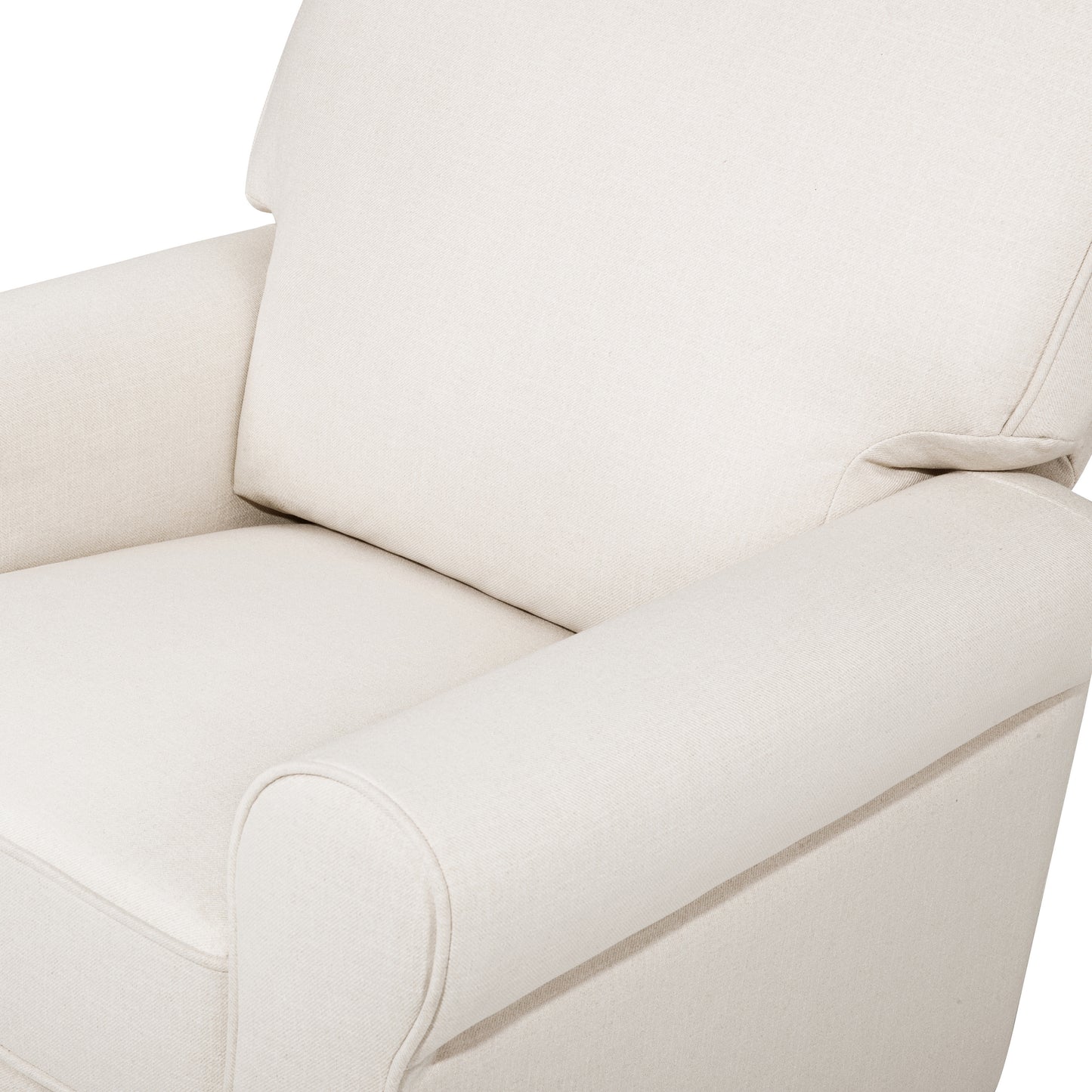 B17787PNET,Monogram by Namesake,Monroe Pillowback Power Recliner in Performance Natural Eco-Twill