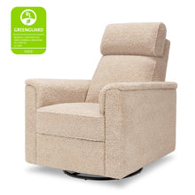 M17182CSG,Namesake,Willa Pro Power Glider Recliner w/ Power Lumbar in Chai Shearling