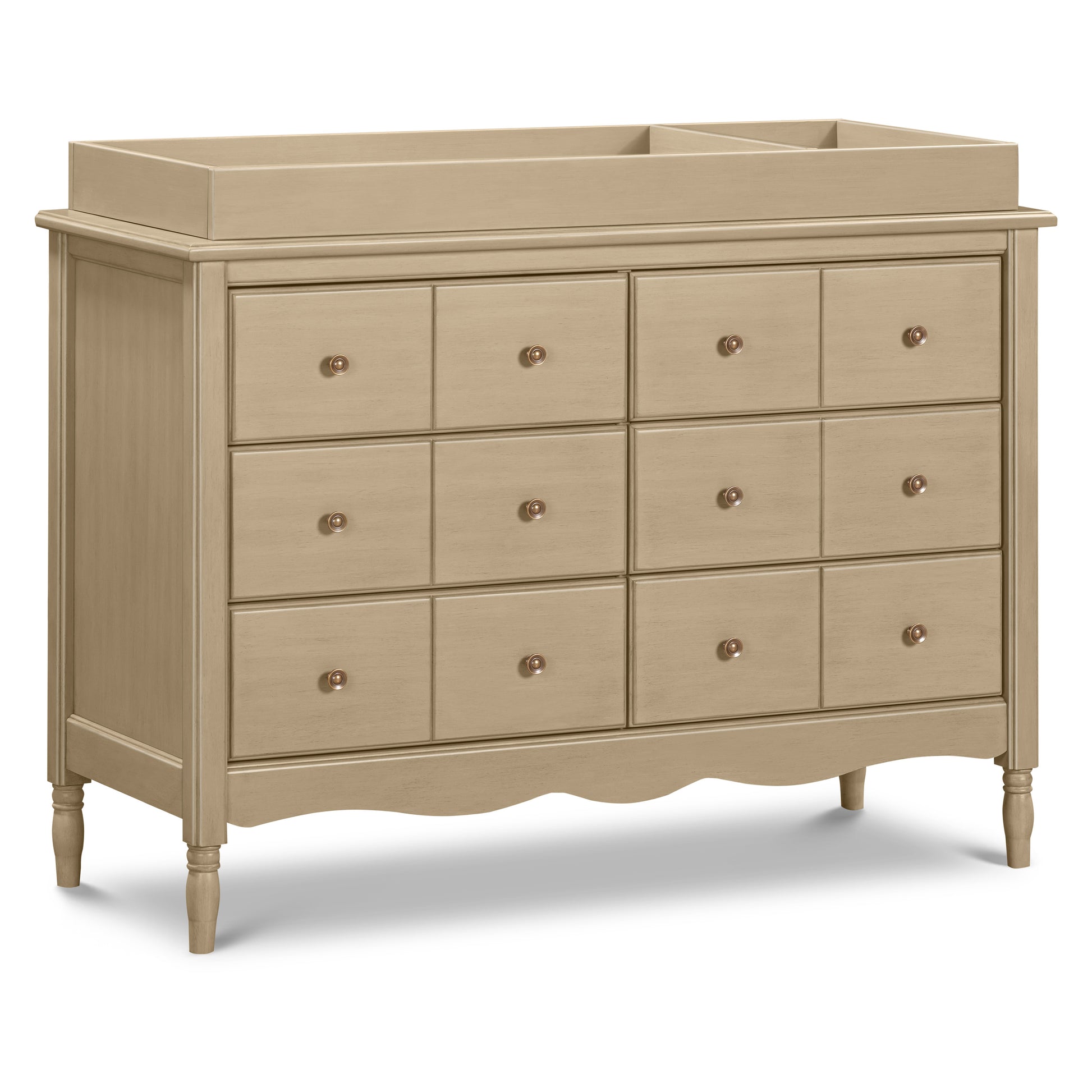 M7116WP,Namesake,Liberty 6-Drawer Assembled Dresser in Washed Pine