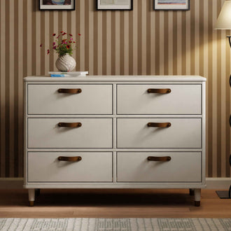 B14316RW,Namesake,Tanner 6-Drawer Dresser in Warm White