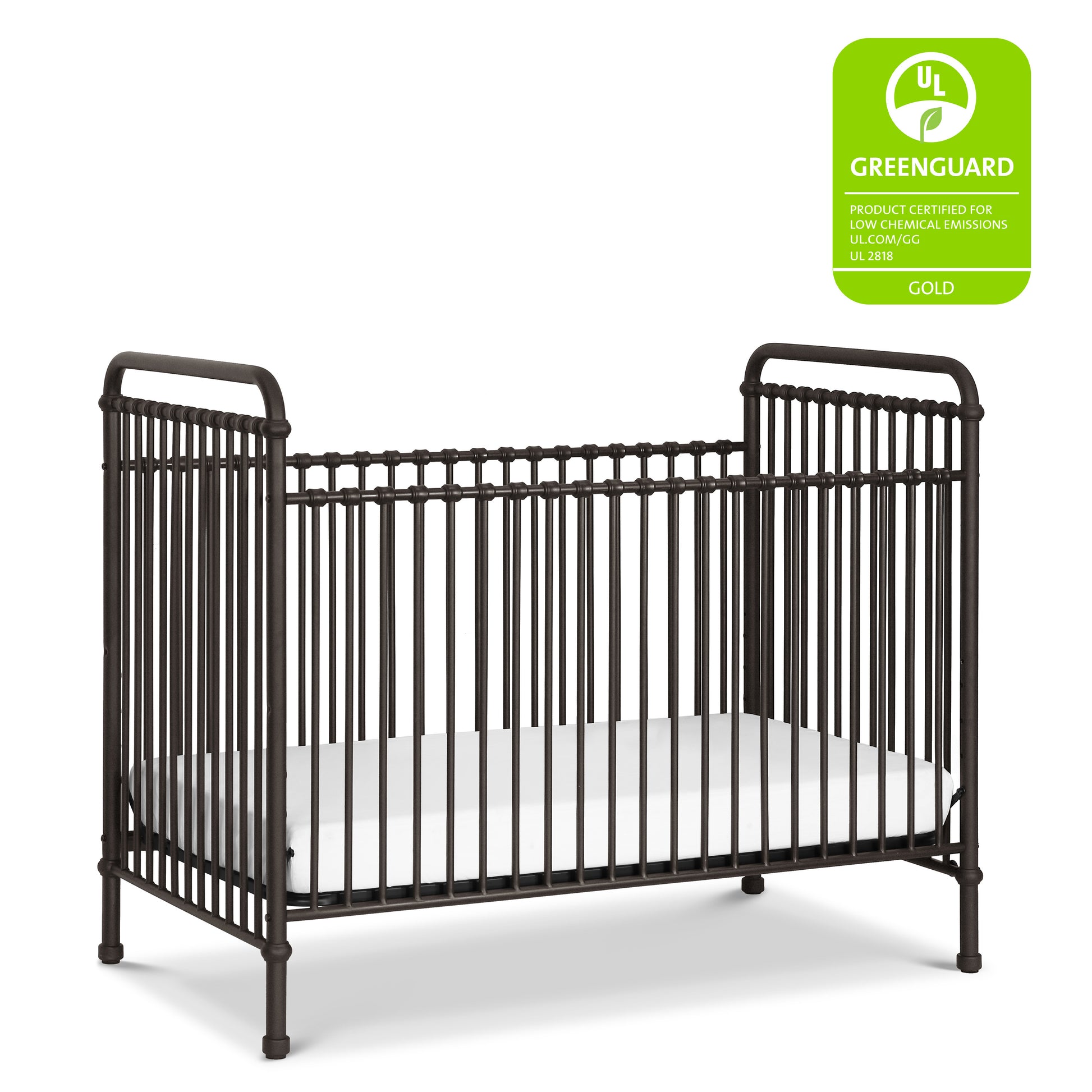 B15501UR,Namesake,Abigail 3-in-1 Convertible Crib in Vintage Iron