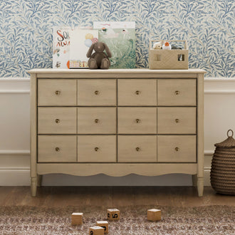 M7116WP,Namesake,Liberty 6-Drawer Assembled Dresser in Washed Pine