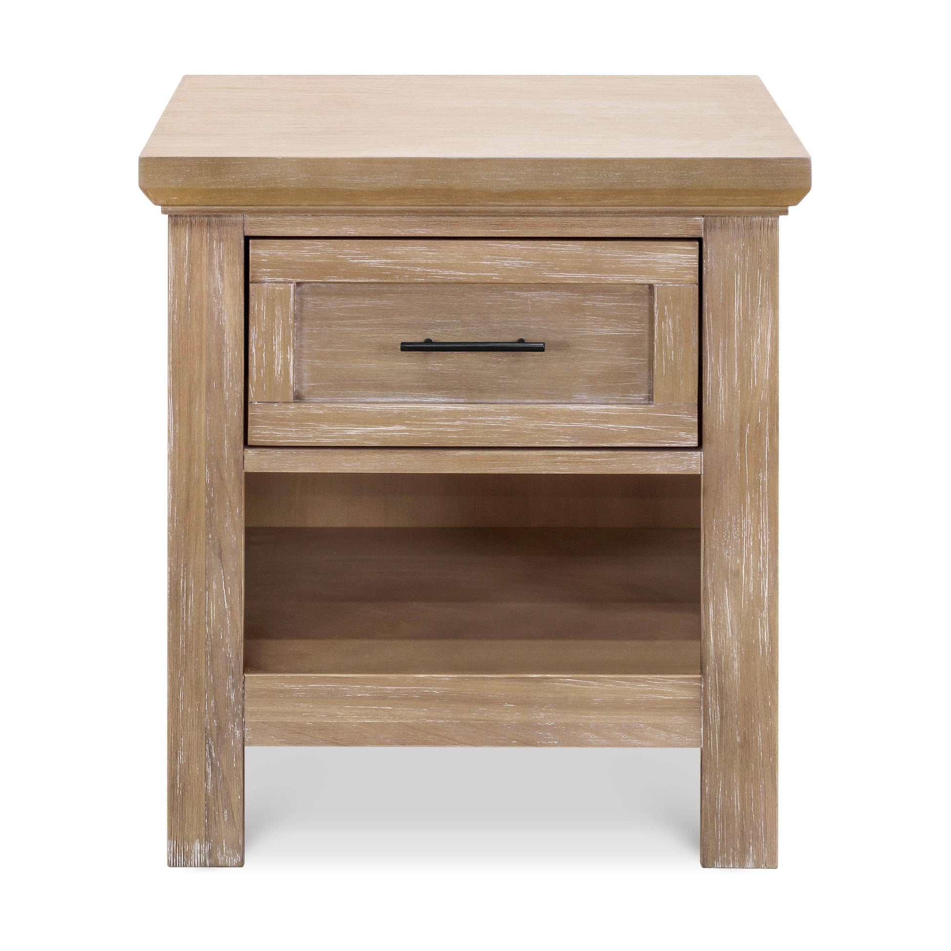 B14560DF,Emory Farmhouse Nightstand in Driftwood Finish
