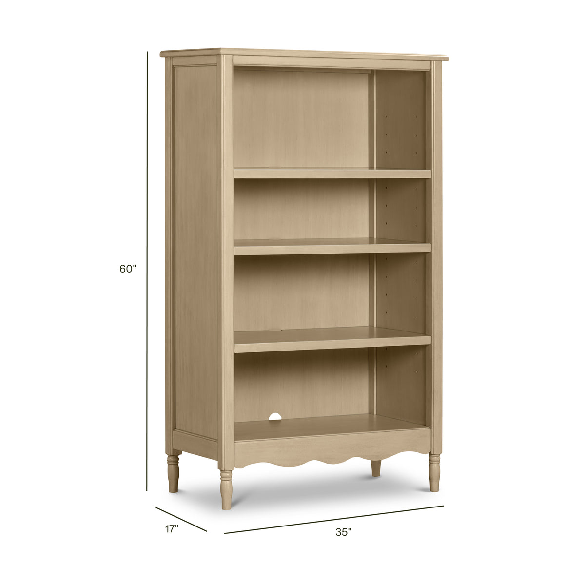 Liberty Assembled Bookcase - dimensions