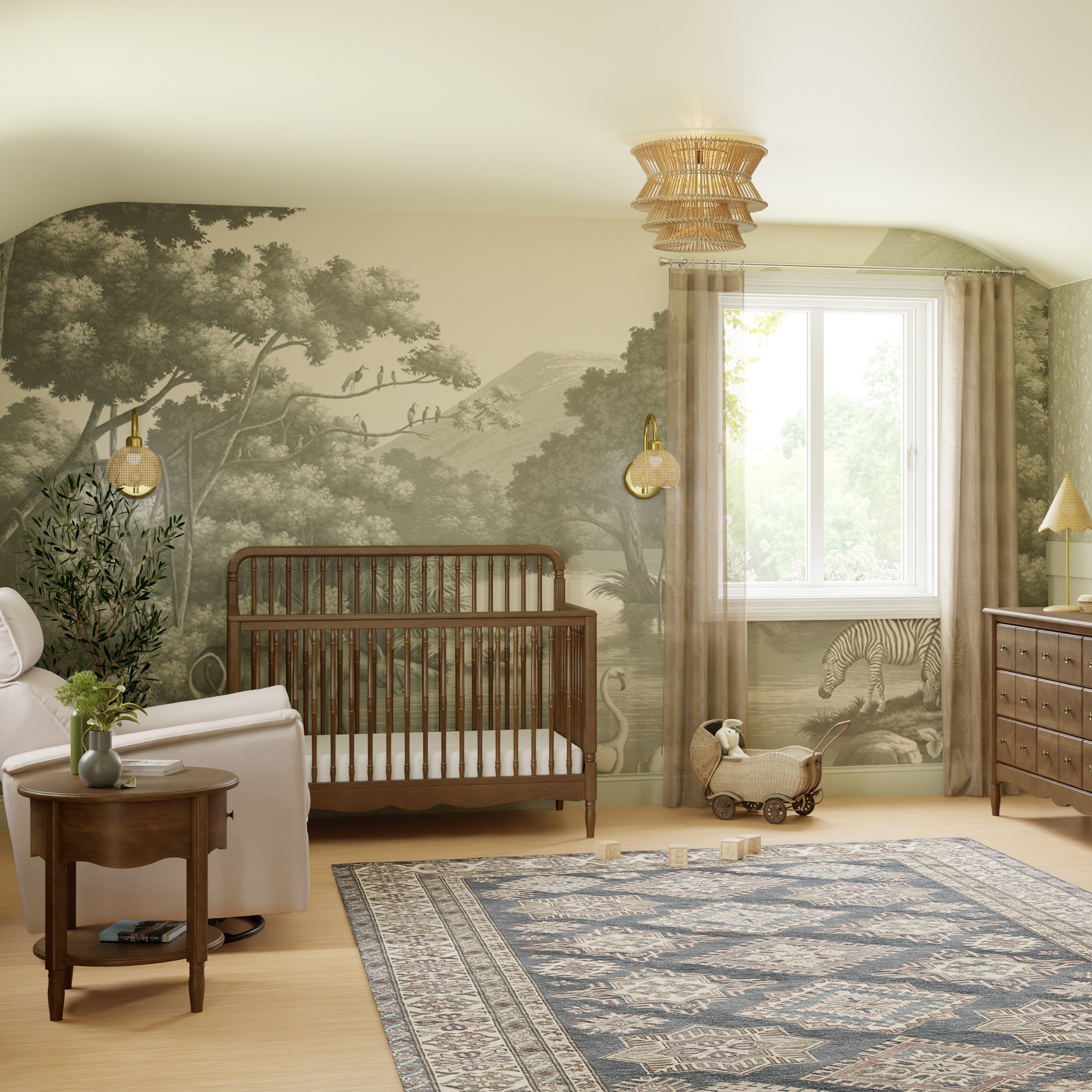 liberty　0206 Namesake Liberty 4-in-1 Convertible Spindle Crib