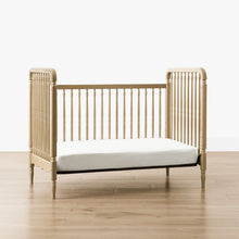 M7101WP,Namesake,Liberty 3-in-1 Convertible Spindle Crib w/Toddler Bed Conversion Kit in Washed Pine