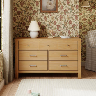 M23316HY,Namesake,Nantucket 7-Drawer Assembled Dresser in Honey