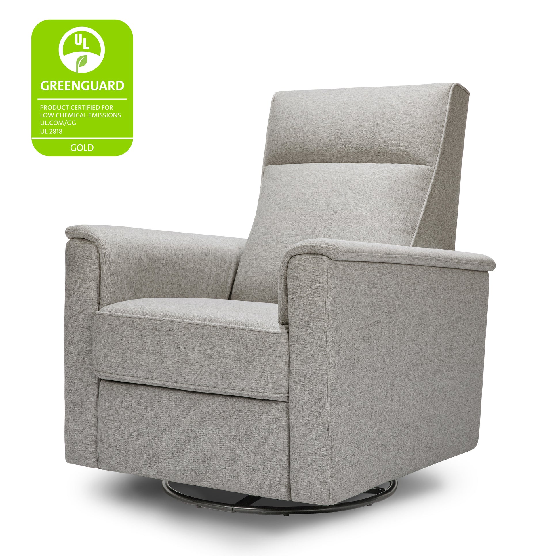 M17187PGEW,Namesake,Willa Recliner in Performance Grey Eco-Weave