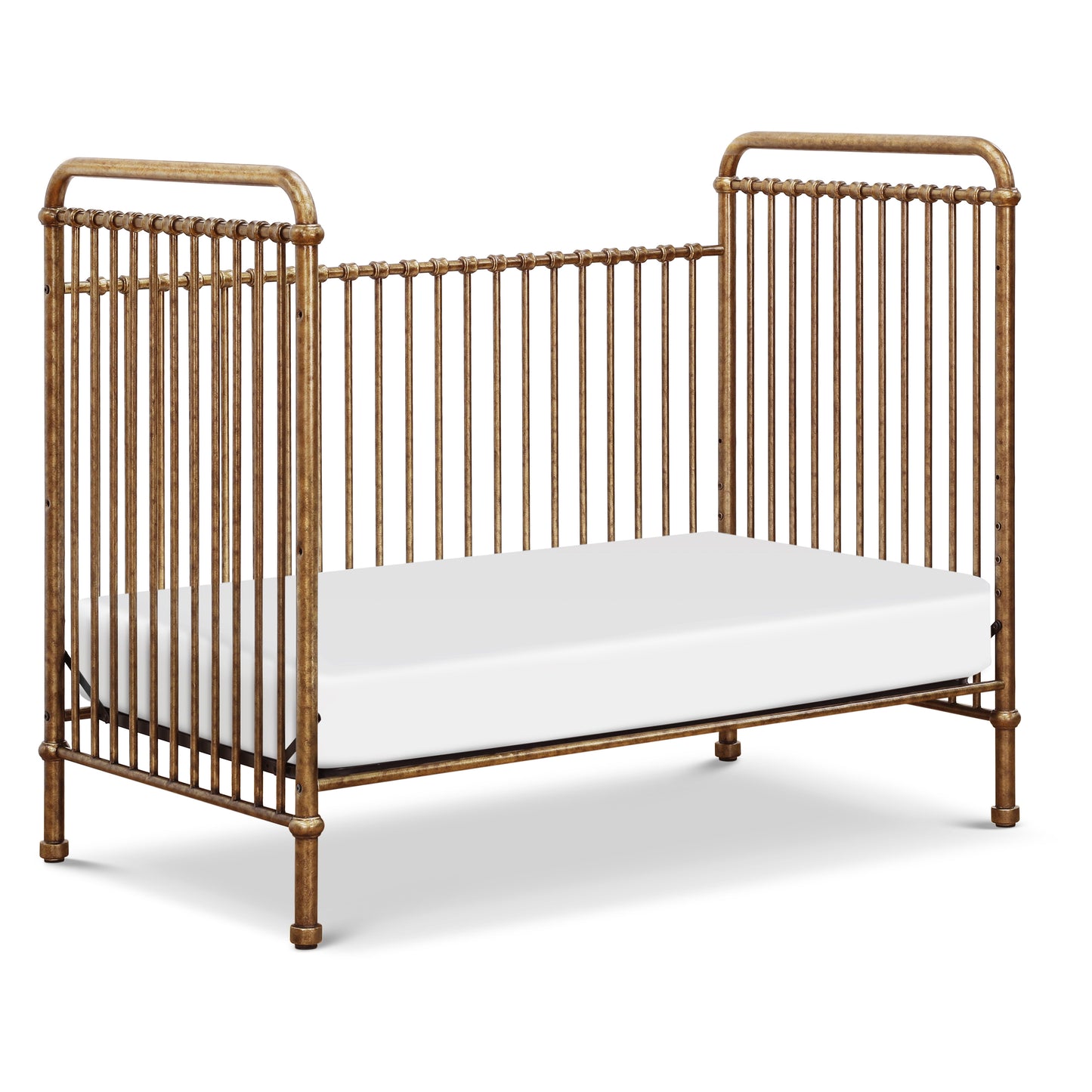 M15501VG,Namesake,Abigail 3-in-1 Convertible Crib in Vintage Gold