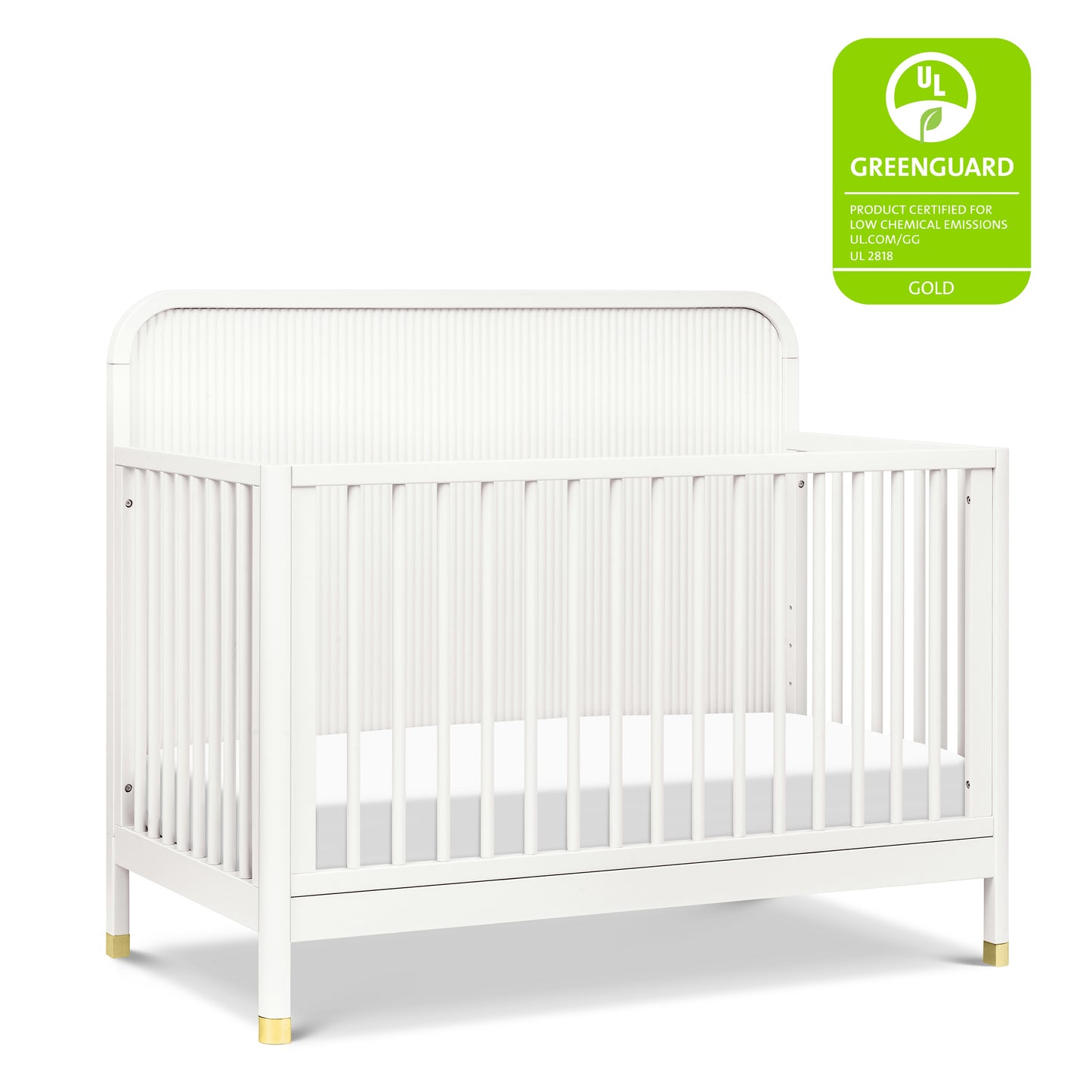 M26701RW,Namesake,Brimsley Tambour 4-in-1 Convertible Crib in Warm White