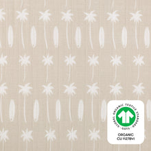 T27035,Babyletto,Beach Bum Muslin Crib Sheet in GOTS Certified Organic Cotton