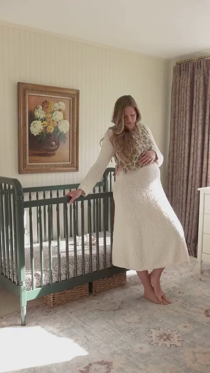 M17186PBEW,Namesake,Willa Plus Power Glider Recliner w/ Power Headrest in Performance Beach Eco-Weave