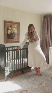 M17186PBEW,Namesake,Willa Plus Power Glider Recliner w/ Power Headrest in Performance Beach Eco-Weave