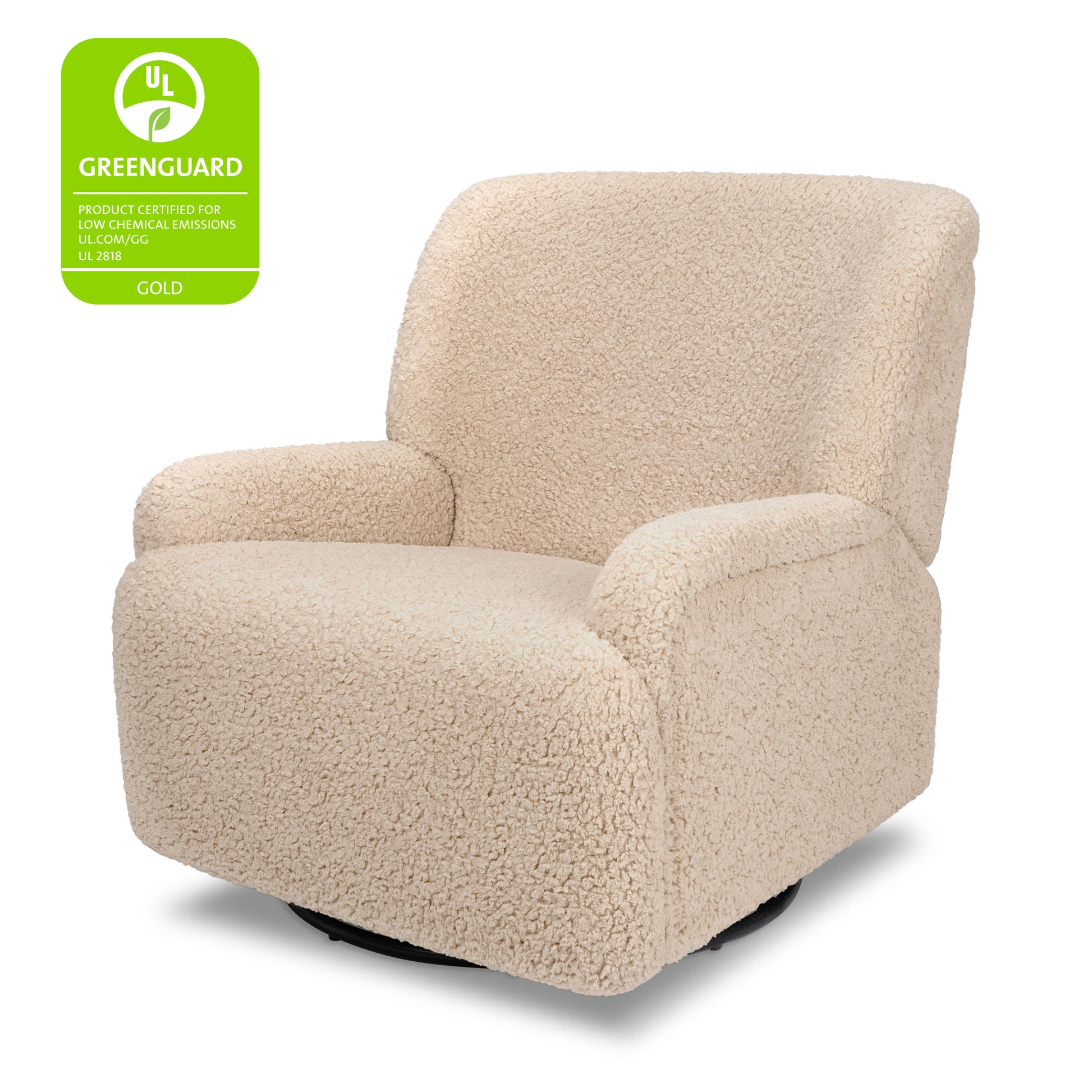 M27687CSG,Namesake,Winslow Extra Wide Recliner and Swivel Glider in Chai Shearling