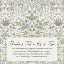 M21787TTFT,Namesake,Crawford Pillowback Comfort Swivel Glider in Strawberry Thief in Fig & Thyme